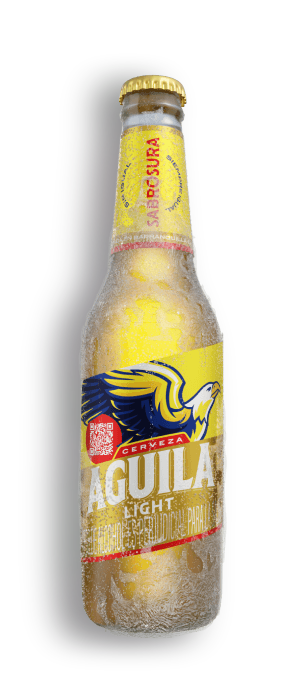 Aguila Light botella