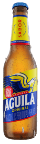 Botella cerveza aguila