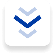 Flechas indicando desplazamiento hacia abajo